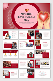 National Love People Day PowerPoint And Google Slides Themes