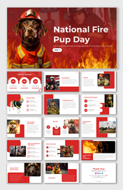 National Fire Pup Day PowerPoint And Google Slides Themes