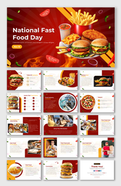 National Fast Food Day PowerPoint And Google Slides Themes