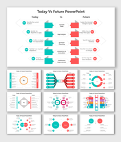 Today Vs Future PowerPoint And Google Slides Themes