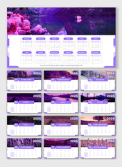 2024 Calendar Presentation And Google Slides Templates