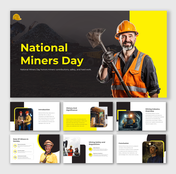 National Miners Day PowerPoint And Google Slides Themes