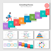 Consulting Process PowerPoint And Google Slides Themes