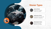 Stones Types PowerPoint And Google Slides For Presentaion