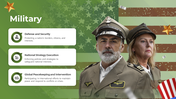 Our Predesigned Military PowerPoint And Google Slides