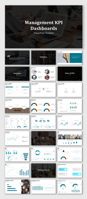 Innovative KPI Dashboard PPT And Google Slides Templates