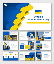 Elegant Ukraine Independence Day PPT And Google Slides