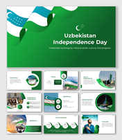 Uzbekistan Independence Day PPT And Google Slides Themes