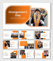 Innovative Orangemens Day PowerPoint And Google Slides