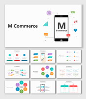 Elegant M Commerce PowerPoint And Google Slides Templates