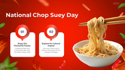 Elegant National Chop Suey Day PowerPoint And Google Slides