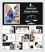 Navigate Judicial Separation PowerPoint And Google Slides