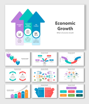 Creative Economic Growth PowerPoint And Google Slides