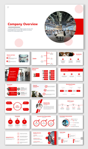 Attractive Company Profile PowerPoint Templates Design