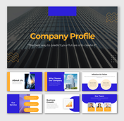 Innovative Company Profile PowerPoint And Google Slides