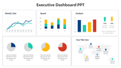 Executive Dashboard PPT And Google Slides Template