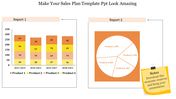 Sales Plan Template PPT Presentation - Chart Model