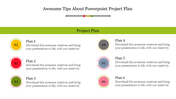 Simple Project Plan PowerPoint Template - Six Nodes