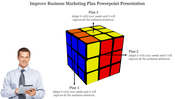 Business Marketing Plan PowerPoint Presentation Diagram