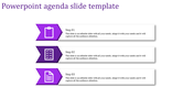 Simple Agenda PPT Design Template and Google Slides Themes