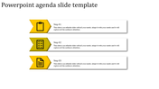 Creative Agenda PPT Design Template and Google Slides