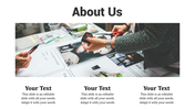 Best About Us PowerPoint Template for Company Introductions