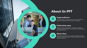 Impressive About Us PowerPoint And Google Slides Template