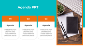 Optimize Our Agenda PowerPoint And Google Slides Template