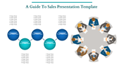 Amazing Sales Presentation Template with Five Nodes