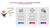 Magnificent Best Business Slides Template with Three Nodes