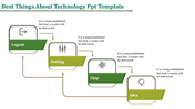 Four Node Technology PPT Template Presentation