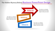 Business PowerPoint Design Mix Shaped Presentation Slides