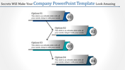 Practical Company PowerPoint Template - Four Nodes