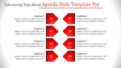 Creative Agenda PPT Slide Templates for Presentations