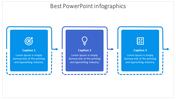 Stunning Best PowerPoint Infographics With Three Nodes