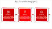 Creative Best PowerPoint Infographics In Red Color