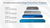 Stage PowerPoint Template for Project Presentations