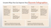 Download lovely Keynote Infographics PowerPoint Slides