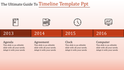 Timeline Template PPT for Project Management Success