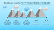 Innovative PowerPoint Timeline and Google Slides Themes -Five Nodes