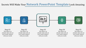 Network PowerPoint Template for Strategic Connectivity