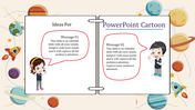 Best PowerPoint Cartoon Slide Template Presentation