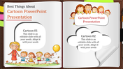 Concise Cartoon PPT Presentation Template and Google Slides