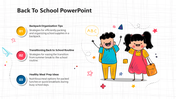 Concise Back To School PowerPoint And Google Slides Template