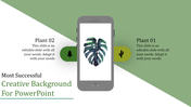 Creative Background For PowerPoint With Phone Designs	