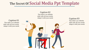 Social Media PPT Template for Effective Strategies