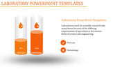 Best Laboratory PowerPoint Templates - Orange Color