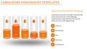 Amazing Laboratory PowerPoint Templates In Orange Color