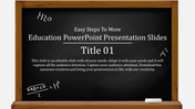 Education PowerPoint Presentation for Academic Insights