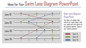 Swim Lane Diagram PowerPoint Template and Google Slides 